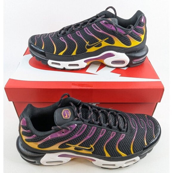 Nike Air Max Plus Black University Gold Viotech Purple Size 12 DX2663-001 main image 11